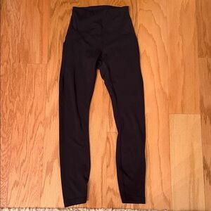 lululemon athletica high rise Instill 25” Black Leggings